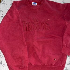 Redskins crewneck sweater